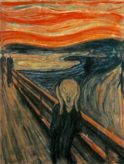 The Scream – Famous canvas by Edvard Munch